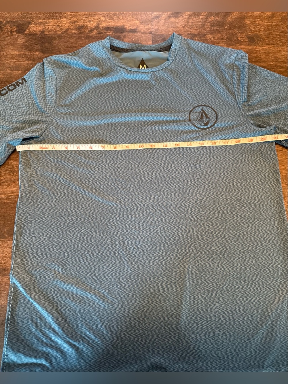 Volcom Blue Men’s Rash Guard Anti-UV - Picture 5 of 8